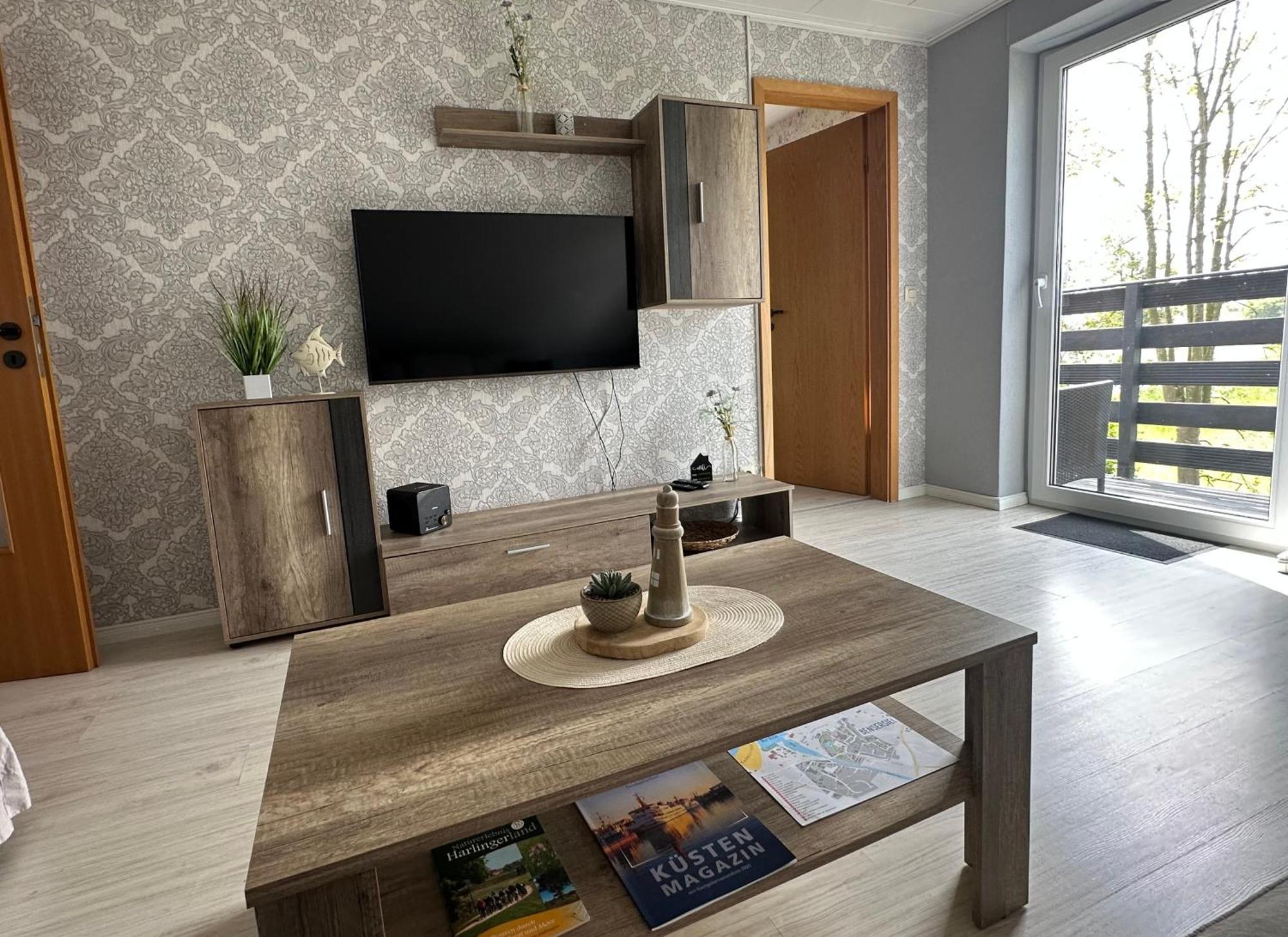 Rosenhaus Esens - Wohnung Backbord エクステリア 写真